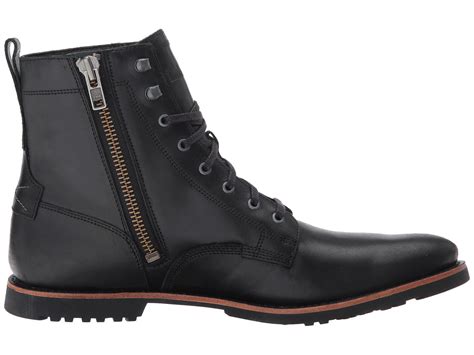 Timberland Kendrick Side Zip Boot (black Full Grain) Men's Boots in ...