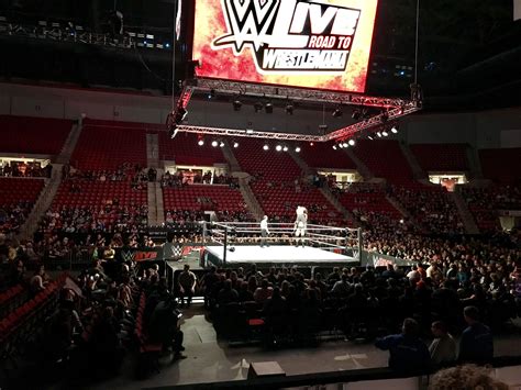 My view from wwe live Amherst MA! : r/WWE