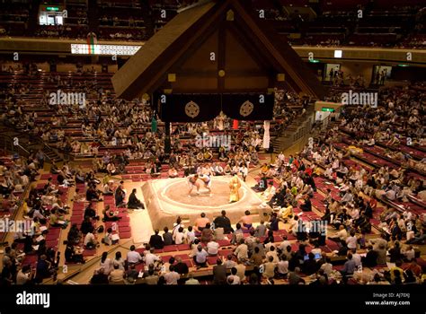 Japanese Sumo Wrestling ceremony Stock Photo - Alamy