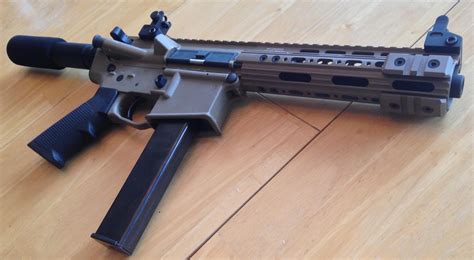 9mm AR pistol build now complete : ar15