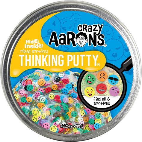 Crazy Aaron's Hide Inside! Mixed Emotions Thinking Putty - Geppetto's ...