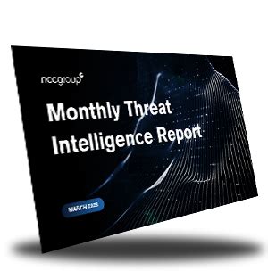 Cyber Threat Intelligence Reports - NCC Group | Leading Cyber Security ...