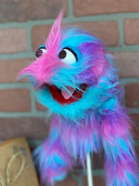 Professional Puppets Hand Puppet Rainbow Toy Monster | Etsy