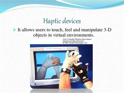 Haptic touch feedback technology ppt