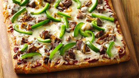 Philly Cheesesteak Pizza recipe from Pillsbury.com