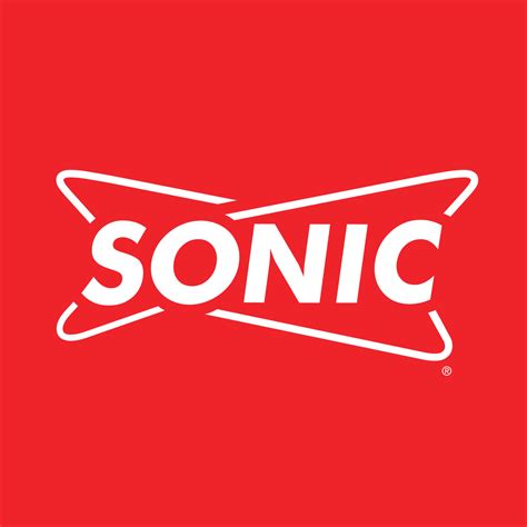 Sonic Drive in Black and White Logo