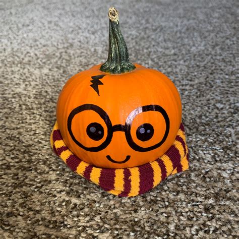 Harry Halloween everyone! Meet Pumpkin Potter. : r/harrypotter