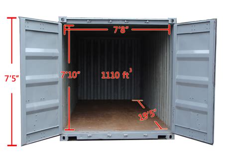 20' Storage Container | Residential Storage Container Rental