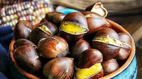 Oven Roasted Chestnuts Recipe - Sandra's Easy Cooking Snack Recipes