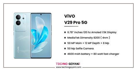 ViVO V29 Pro 5G Full Specifications & Price - Techno Goyani