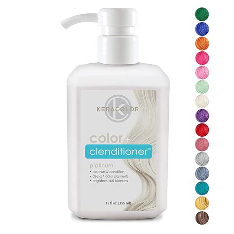 Keracolor Clenditioner Color Depositing Conditioner Colorwash Platinum ...