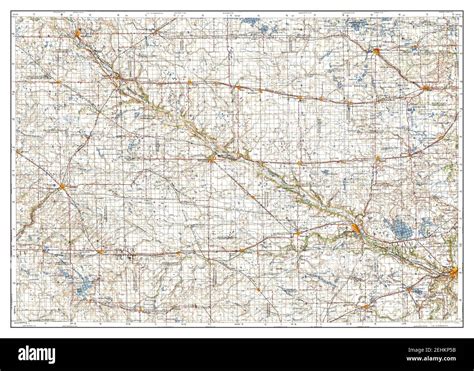 New Ulm, Minnesota, map 1957, 1:250000, United States of America by ...