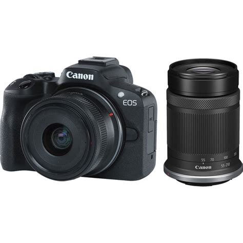 Canon EOS R50 Mirrorless Camera with 18-45mm and 5811C022 B&H