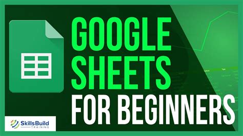 Google Sheets Tutorial for Beginners