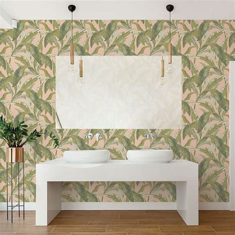 Banana Leaf Peel & Stick Wallpaper | West Elm