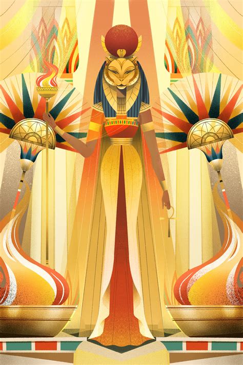 Gods and Goddesses of Ancient Egypt: Egyptian Mythology :: Behance