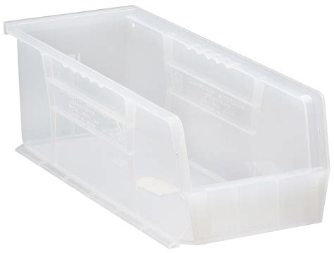 QUS234CL Clear-View Ultra Stack and Hang Bin - Quantum Storage