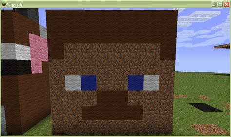 Steve Head Minecraft Pixel Art