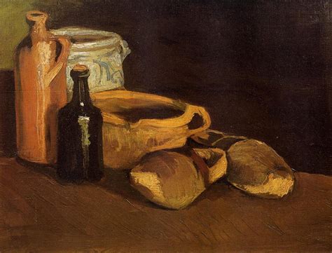 Still Life with Clogs and Pots - Vincent van Gogh - WikiArt.org ...