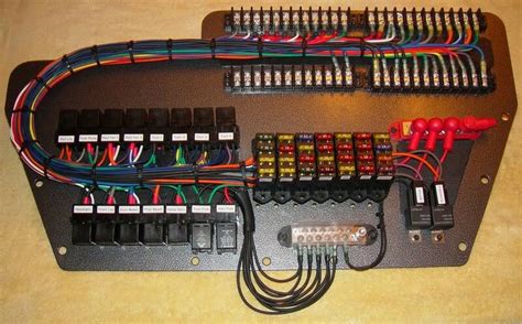 Race Car Switch Panel Wiring Diagram