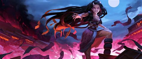 Discover more than 60 nezuko demon form wallpaper best - in.cdgdbentre