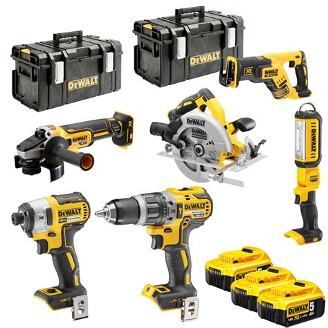 DeWalt DCK623P3 18v XR Cordless Brushless 6 Piece Power Tool Kit ...