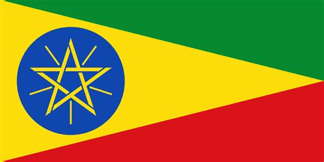 Ethiopia flag in the style of Eritrea flag : r/vexillology