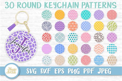 Keychain svg, Round pattern svg, Keychain pattern svg, Circle Pattern ...