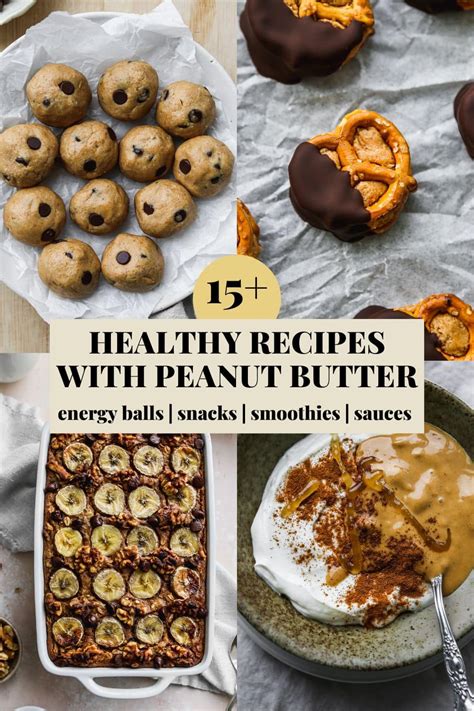 15+ Healthy Recipes With Peanut Butter | Walder Wellness, RD