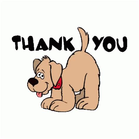 Thanks Dog Gif