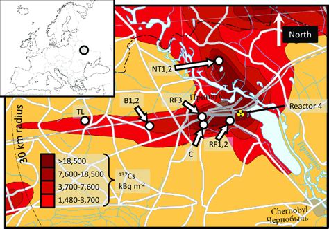 Bombardeo Oscurecer interior exclusion zone chernobyl map Botánico ...