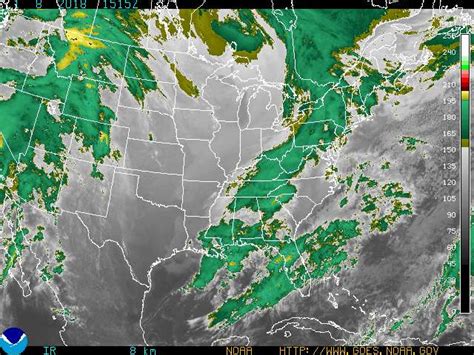 Eastern U.S. Infrared, Enhancement 1 - NOAA GOES Geostationary ...