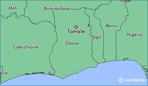 Where is Tamale, Ghana? / Tamale, Northern Map - WorldAtlas.com