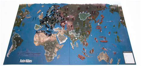 Axis & Allies 1942 Second Edition Preview: Map and Setup | Axis ...