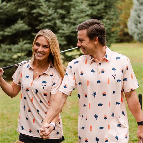 Matching Golf Outfits For Couples. Golf's Favorite His & Hers Shirts ...