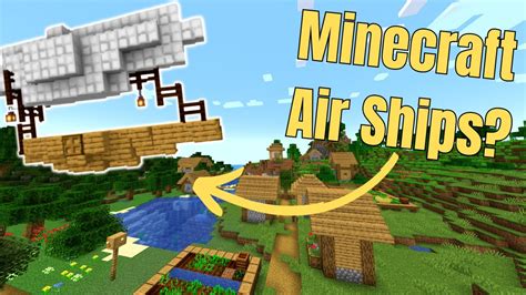 How To Build Your First Airship! Valkyrien Skies Tutorial - YouTube