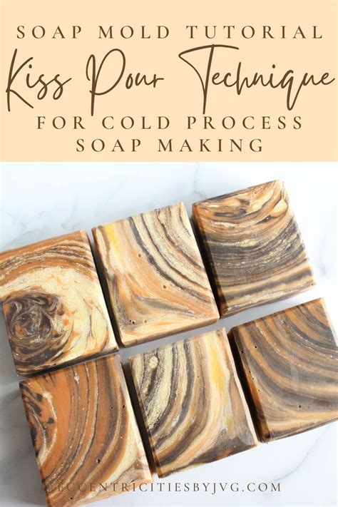 Cold process soap kiss pour handmade mold – Artofit