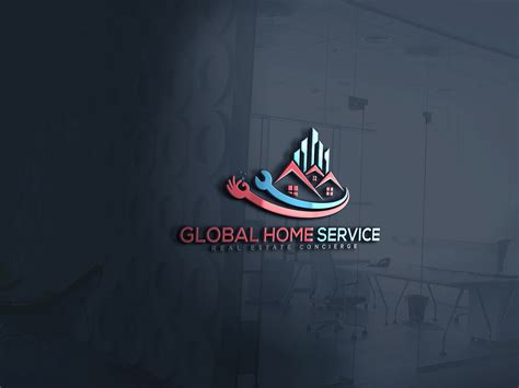 Global Home Service - Logo Design on Behance