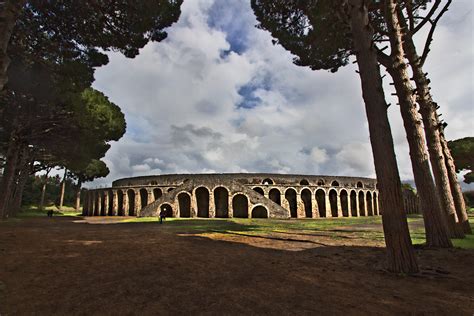 PHOTO: The Ancient Roman Amphitheater of Pompeii, Italy