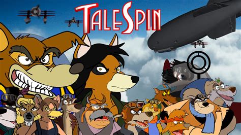 Talespin Air Pirates Poster Updated by PUFFINSTUDIOS on DeviantArt