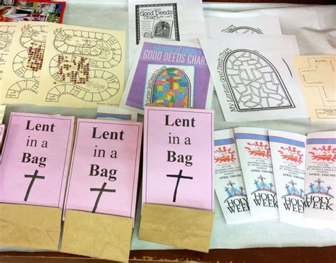 What's in YOUR Lent in a Bag: Shared Photos! | Lent, Easter sunday ...