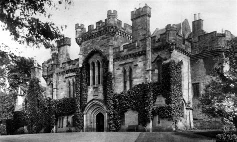 Tour Scotland: Old Photograph Craufurdland Castle Scotland