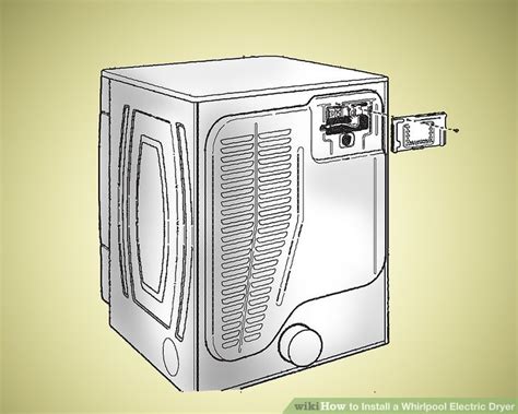 How to Install a Whirlpool Electric Dryer (with Pictures)