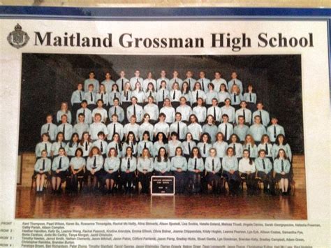 Maitland Grossmann High Reunion 1994 20yrs