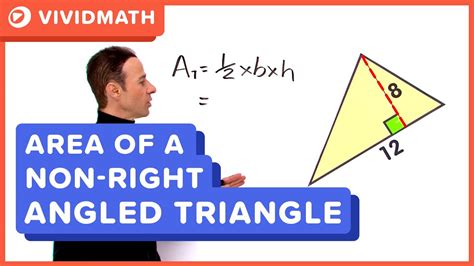 How To Find Area Of Non Right Angle Triangle