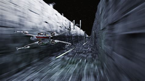 Star Wars Fan Art - The Battle of Yavin - X Wing on Behance