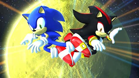 Shadow the hedgehog and sonic the hedgehog fighting - nimfayouth