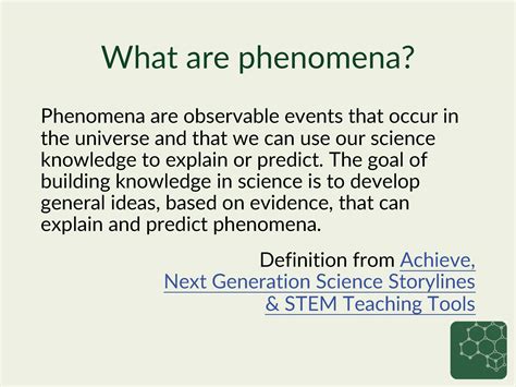 ACESSE Resource E: Selecting Anchoring Phenomena for Equitable 3D ...