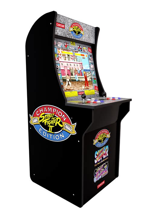 Arcade1UP Street Fighter 2 Arcade Machine, 4 ft - Walmart.com