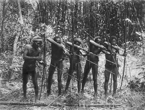 Negrito Tribe Members Photograph by Underwood Archives